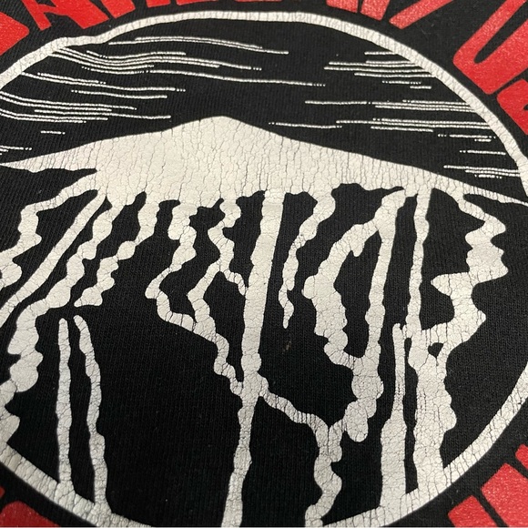 Vintage Black Crewneck Sweatshirt Sugarloaf Skiing and Drinking Club Women XL - Picture 8 of 10